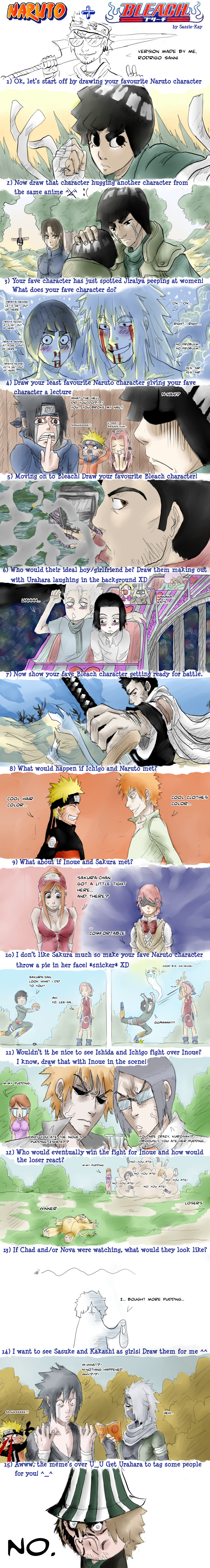 Naruto-Bleach meme