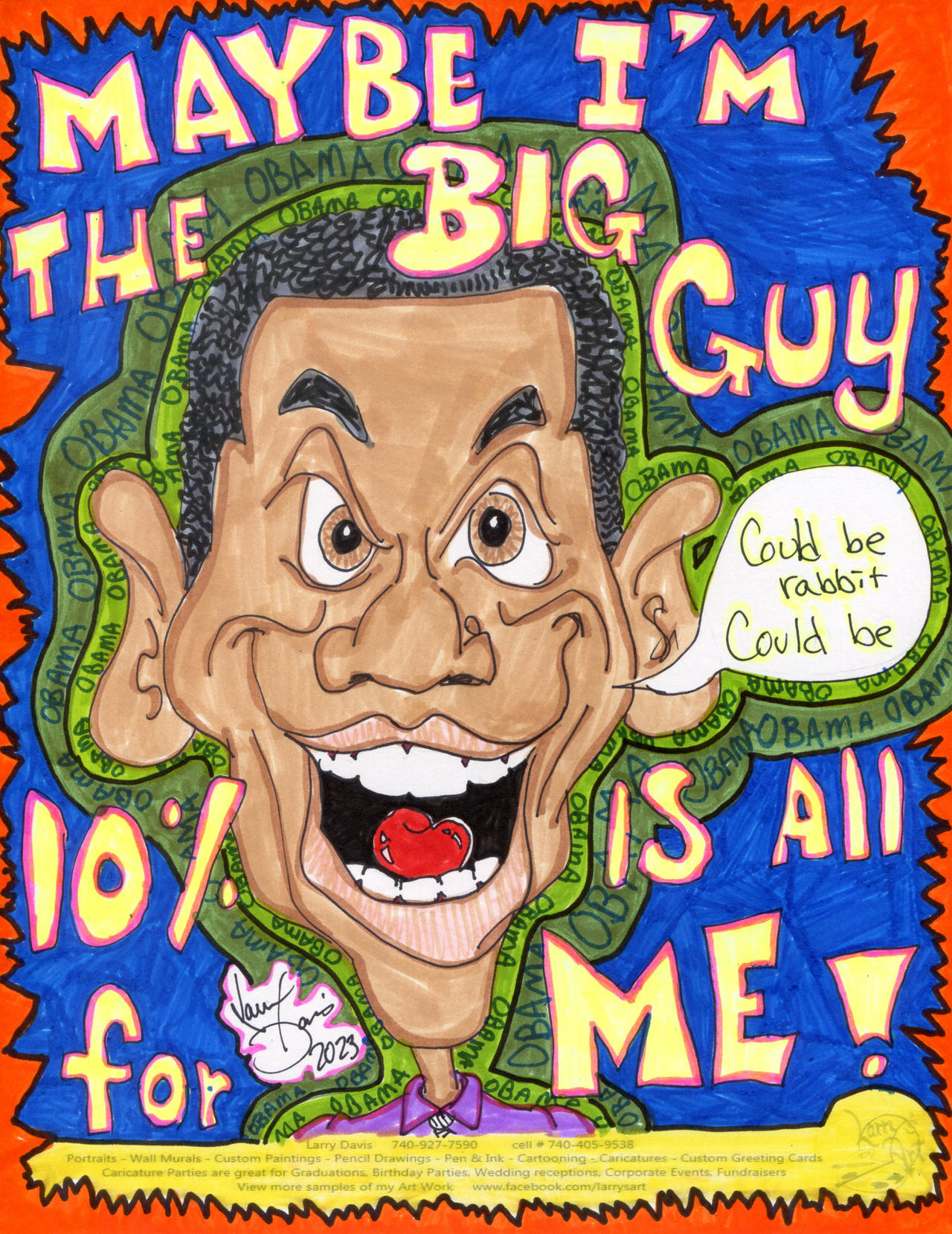 Could be Rabbit could be by Larry Davis Larry's A by larry-art on ...