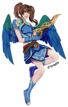 jing wei . smite community art collab