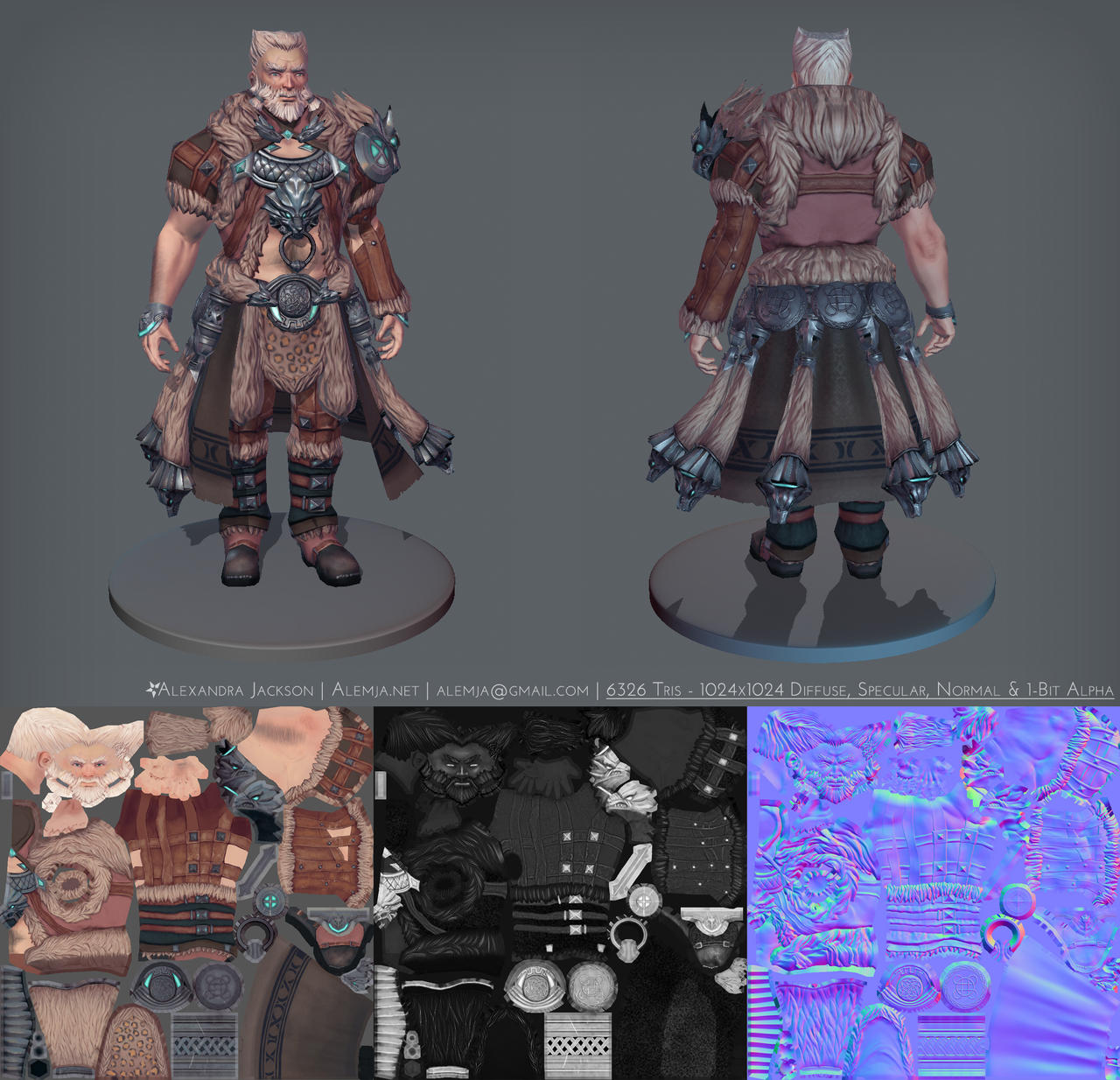 ArenaNet Art Test 2012 Textures