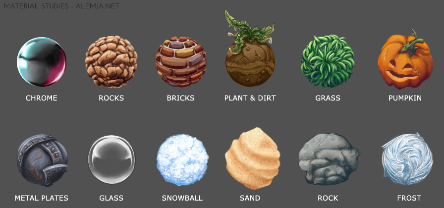 Material Studies by Alemja