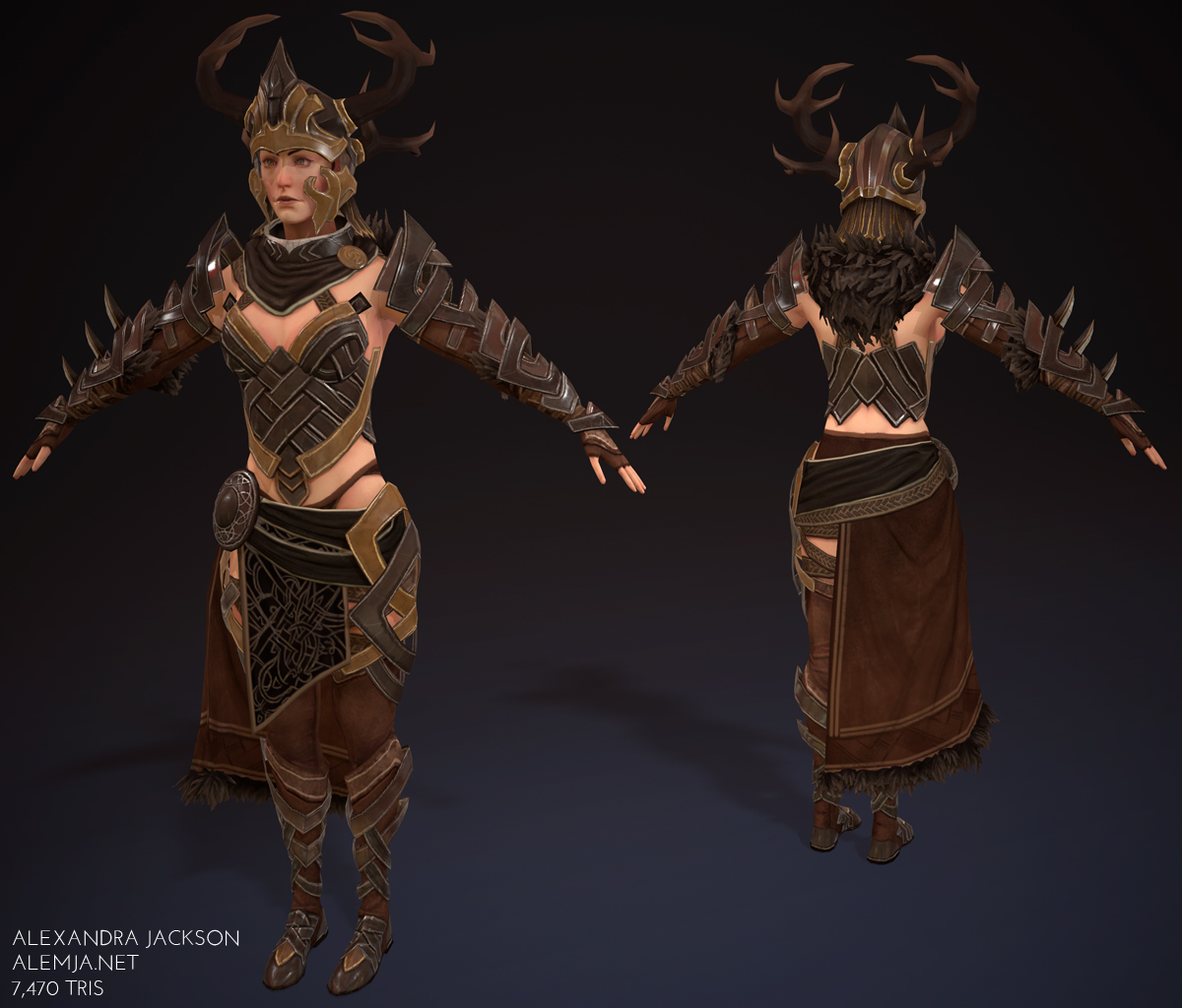 ArenaNet Art Test 2014 Texture Progress 01