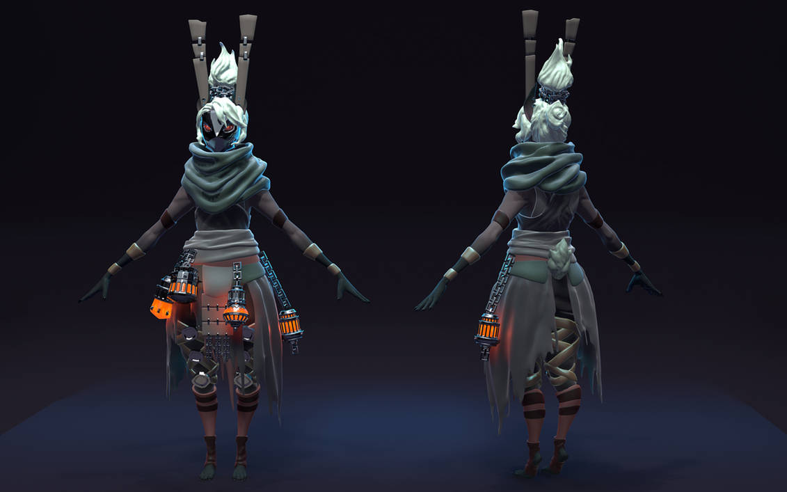 ArtStation Challenge Wip by Alemja