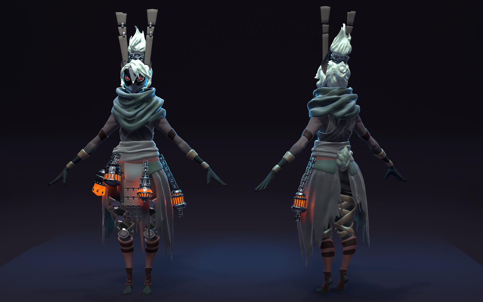 ArtStation Challenge Wip by Alemja