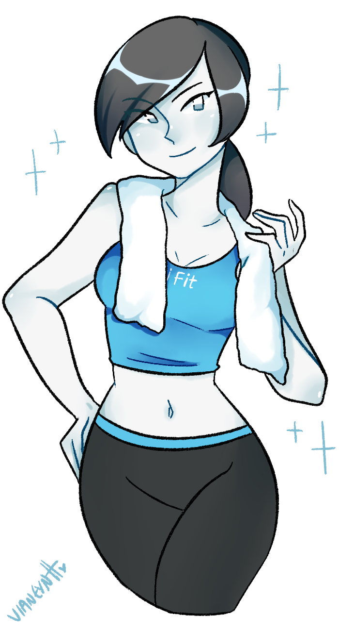 Wii Fit Trainer By Vianeyntt On Deviantart 