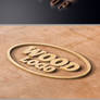 Realistic Logo Mock Up