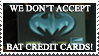 BAT CREDIT CARD STAMP