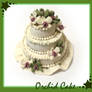 Orchid Wedding Cake