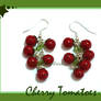 Cherry Tomato Earrings