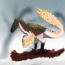 Utahraptor winter