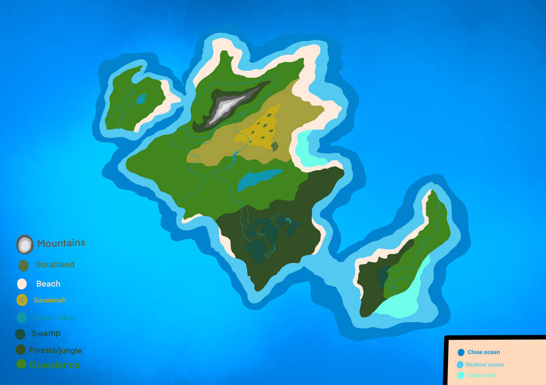 Cryptadia map by NightmareSpine on DeviantArt
