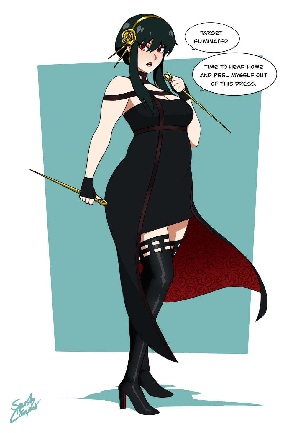 Yor's Weight Gain - Part 1