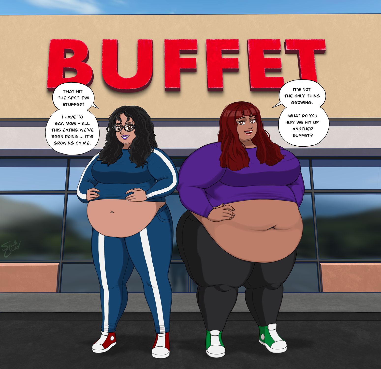 Deviantart Buffet Buffet Hopping by SquishComplex on DeviantArt