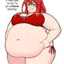 Fat Itsuki in a Swimsuit