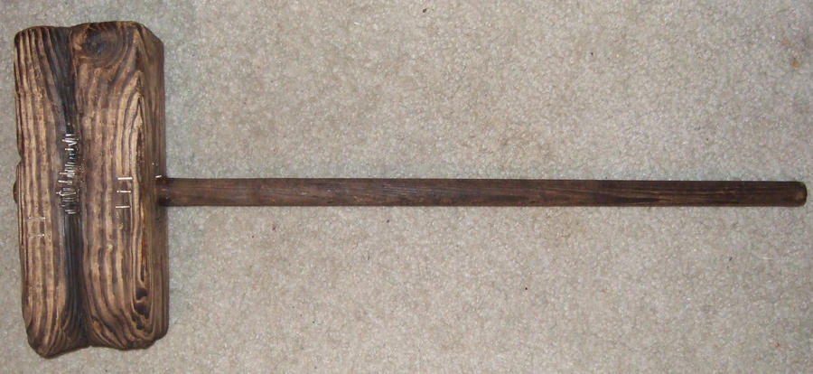 Image result for wooden warhammer