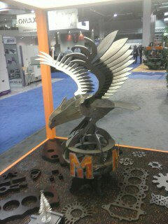 metal eagle display 2