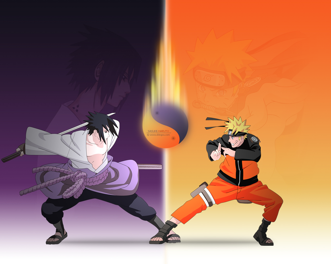 Sasuke vs Naruto