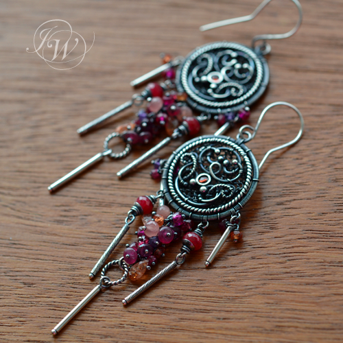 STORY ABOUT ADELINE - handmade earrings