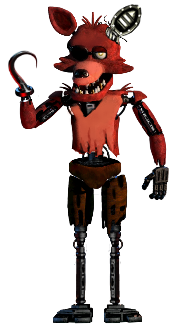 Withered Classic Foxy by ididntjoindeviant on DeviantArt