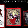 My favorite Tim Burton Couples collage.