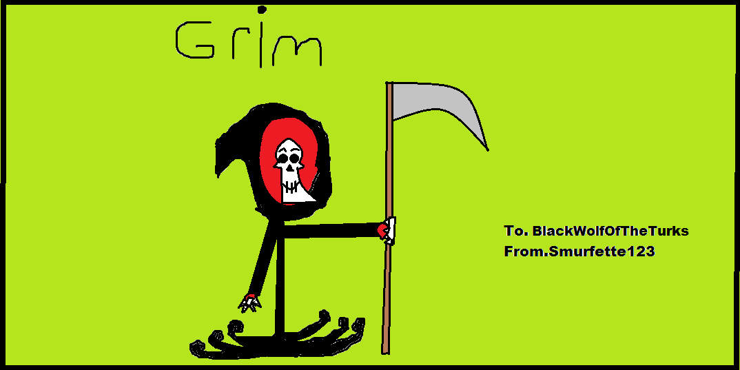 Grim from The Grim Adventures of Billy and Mandy.