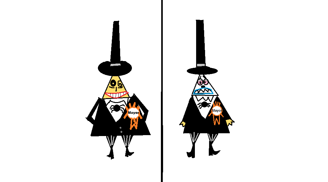Drawing Nightmare Before Christmas Mayor