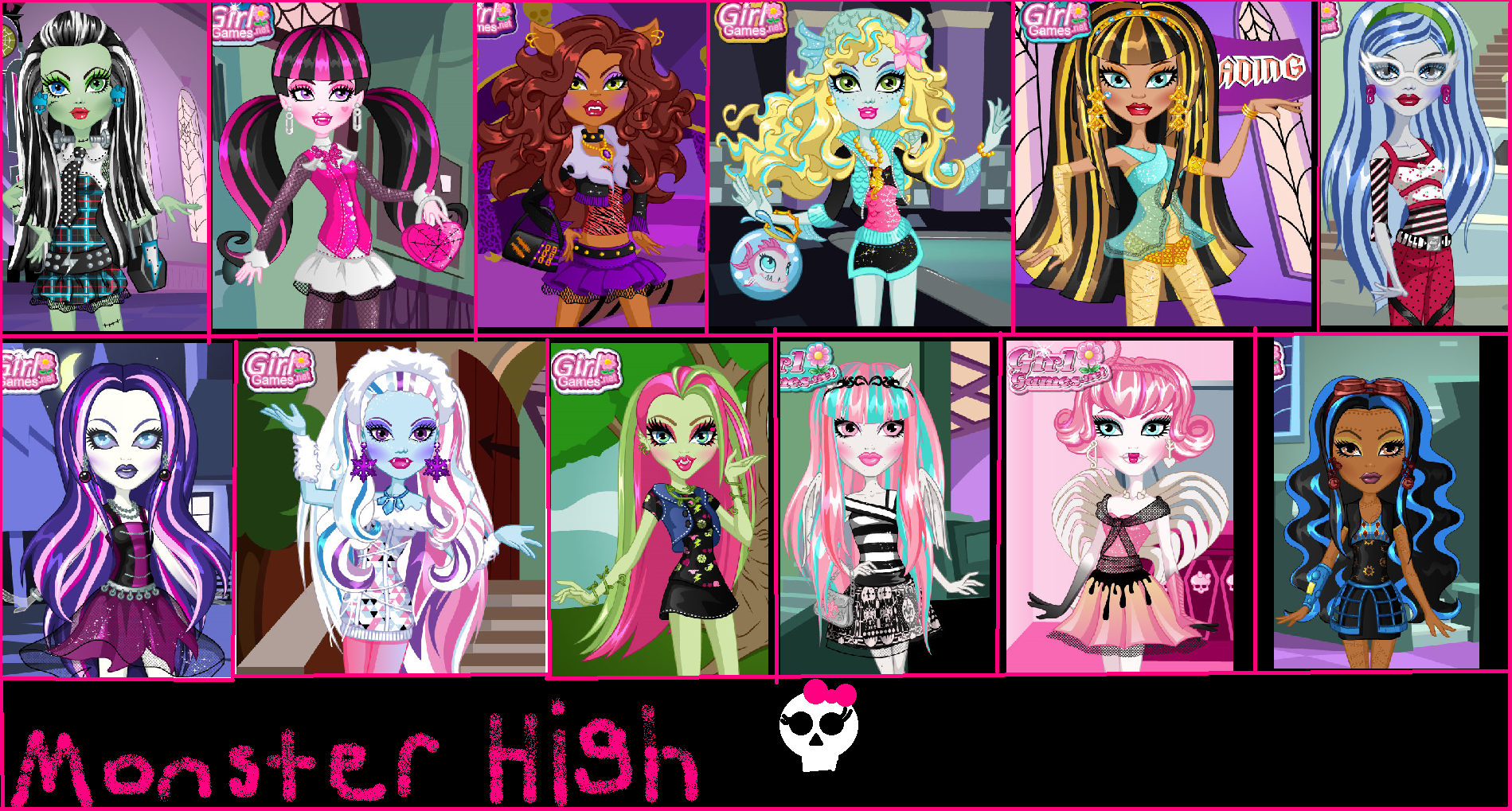 Some of the Monster High crew. by Smurfette123 on DeviantArt Some of the Monster High crew. by Smurfette123 on DeviantArt
