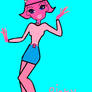 Pinky monster high style