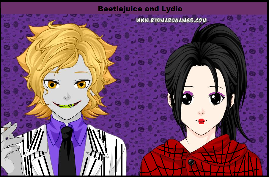 Anime Style Beetlejuice And Lydia By Smurfette123 On Deviantart Anime Style Beetlejuice And Lydia By Smurfette123 On Deviantart