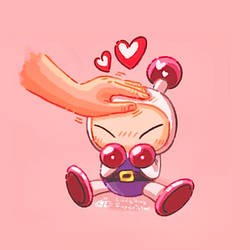 Bomberman head pat!