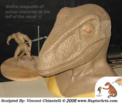 Utah Raptor Mask Utahraptor Mask - WIP by RaptorArts on DeviantArt