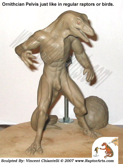 Mutant raptor Sculpt