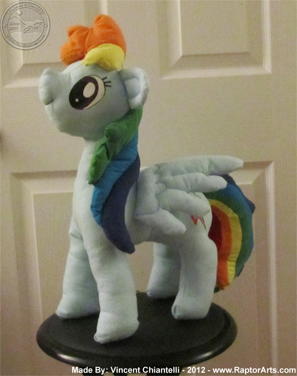 Rainbow Dash Talking Plush and video