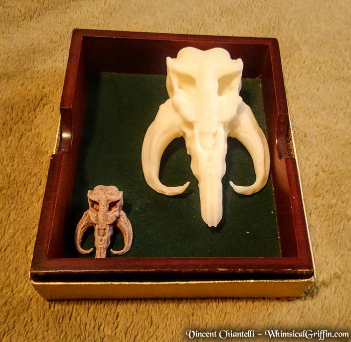 3d printed Mythosaur skull by RaptorArts on DeviantArt