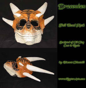 Dragon Mask - RaptorArts.com