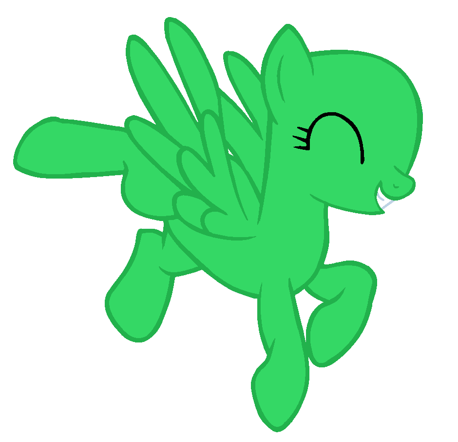 pic Pegasus Mlp Base Rainbow Dash happy pegasus base by loverayz on