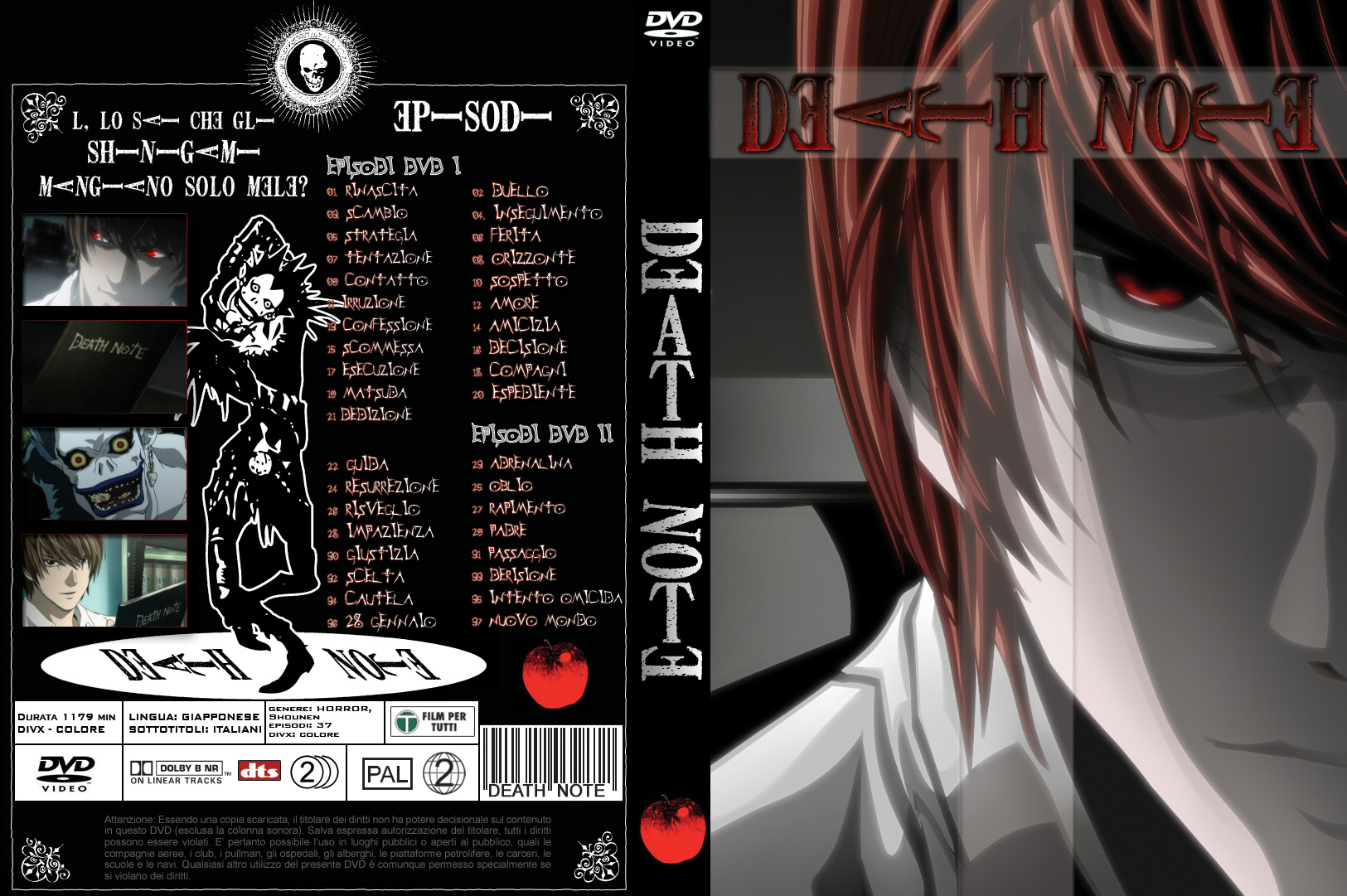 natural Muestra Matemático Death Note Cover DVD - by Me by SaberM on DeviantArt
