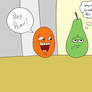 The Annoying Orange n' Pear