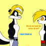 Two Blonde Skunks