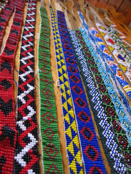 Beaded Belts Laid Out III