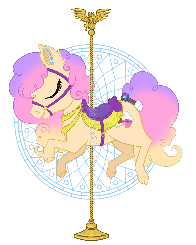 Carousel Pony Commission: Ash