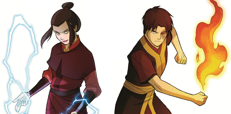 Azula and Zuko