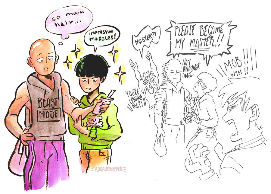 ONE Punch Man x Mob Psycho 100 by ADRAWER4EVER on DeviantArt