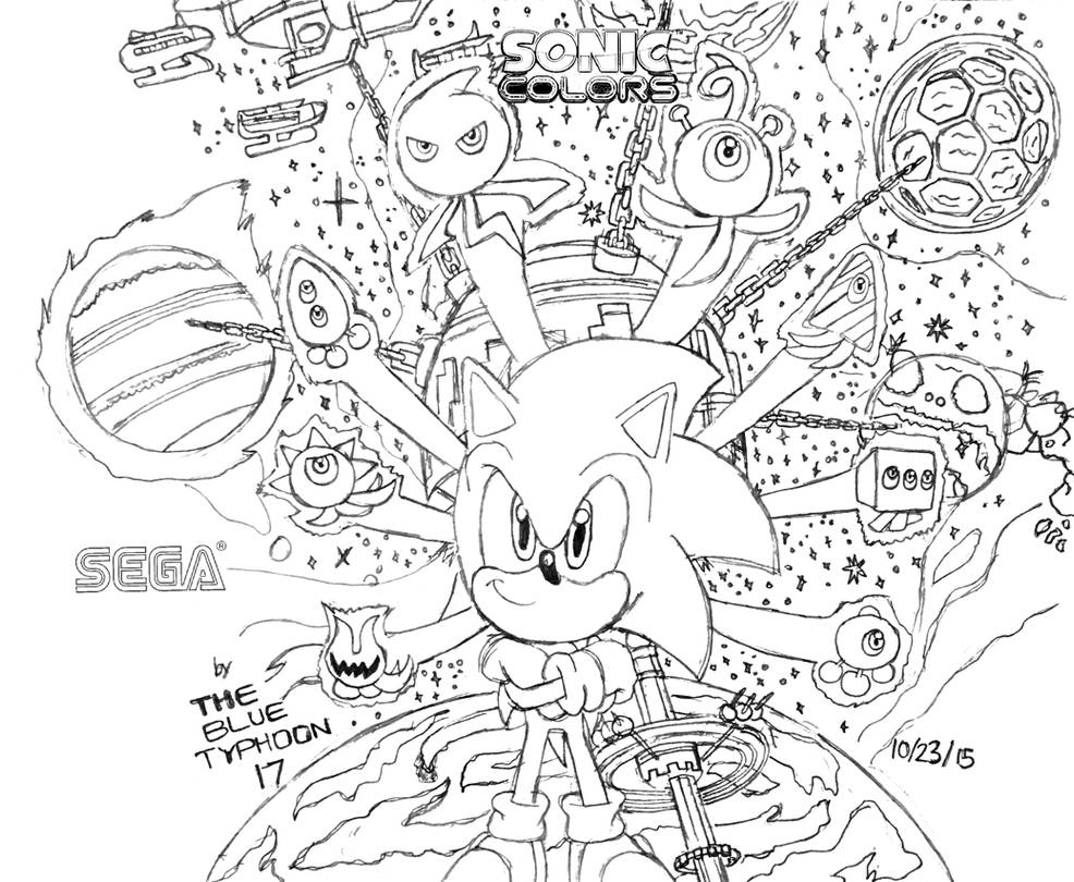 Sonic Colors Artwork by BlueTyphoon17 on DeviantArt