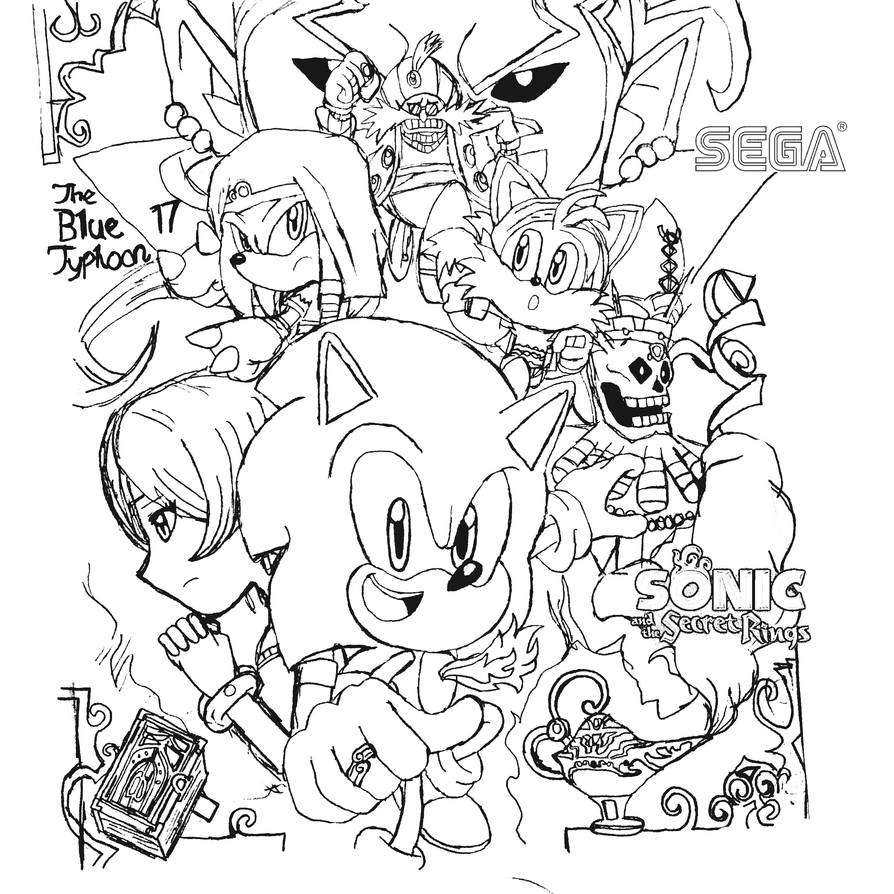 Sonic and the Secret Rings Artwork by BlueTyphoon17 on DeviantArt