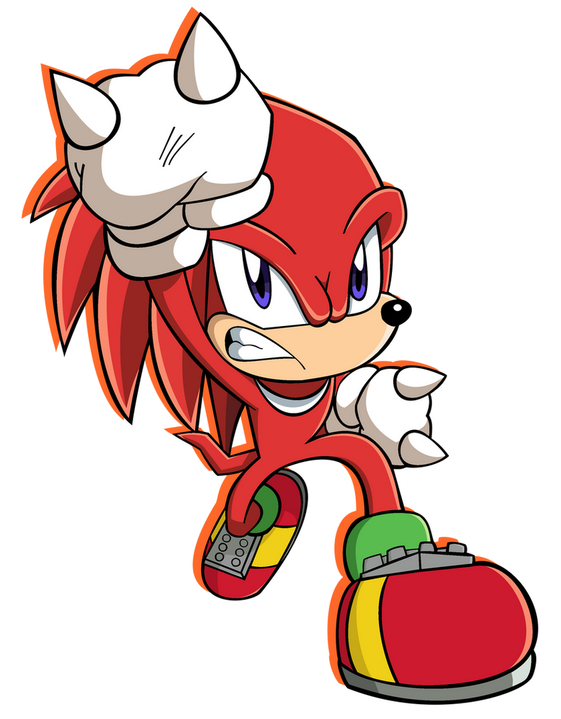 KNOCK KNOCK IT'S KNUCKLES!!!!! by BlueTyphoon17 on DeviantArt