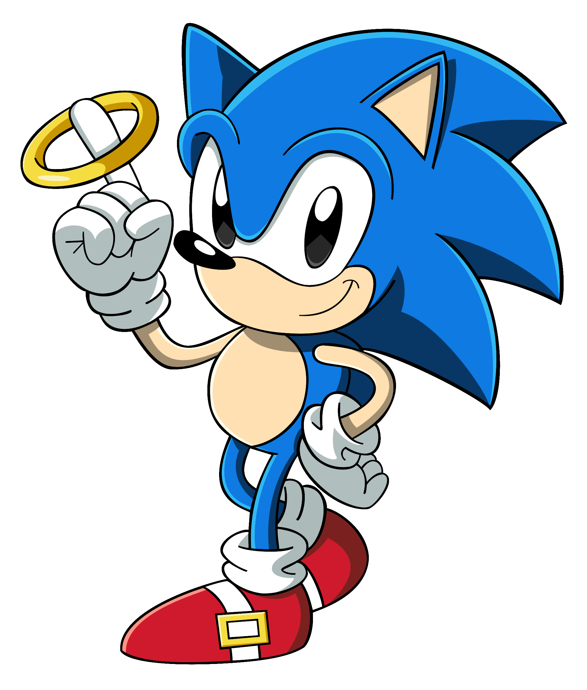 Classic Sonic the Hedgehog by BlueTyphoon17 on DeviantArt