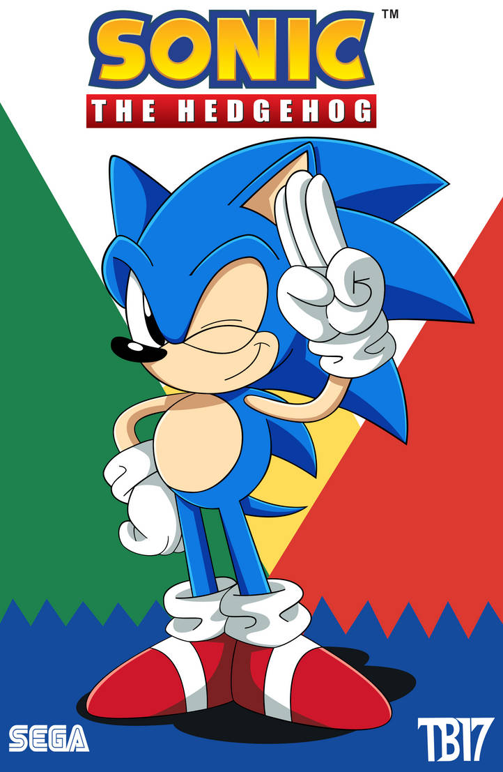 the blue one you know, #Happy30Sonic