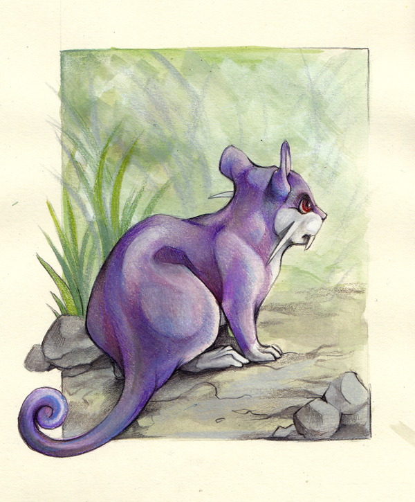 Rattata by DestroyedSteak