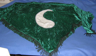 Green Ajah Aes Sedai shawl